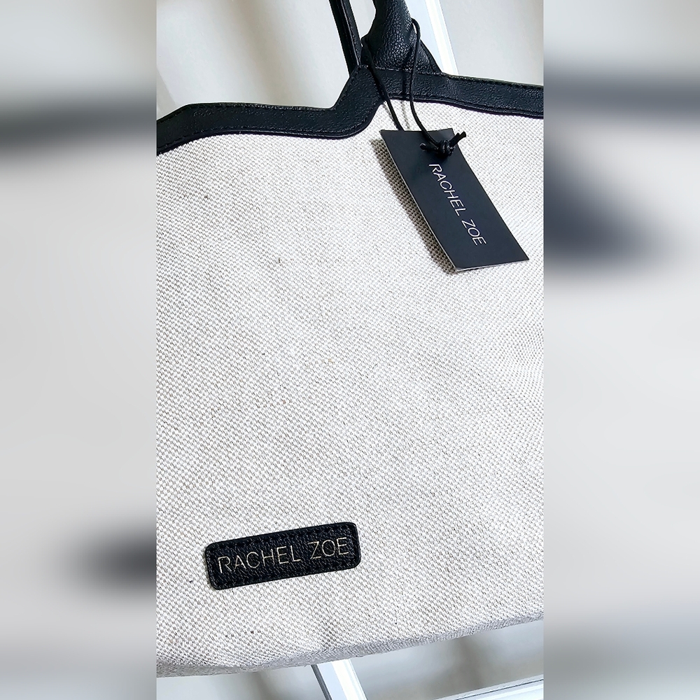 Rachel Zoe Linen Handbag NWT - Picture 7 of 12